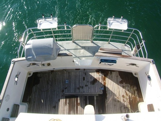 Baring Up - View of stern